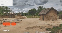 Desktop Screenshot of disability-africa.org